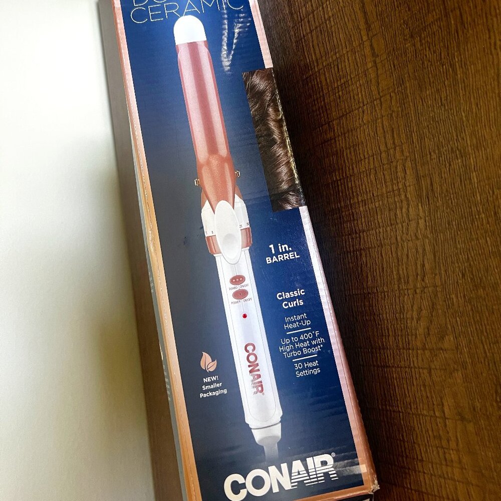 conair double ceramic curling rod